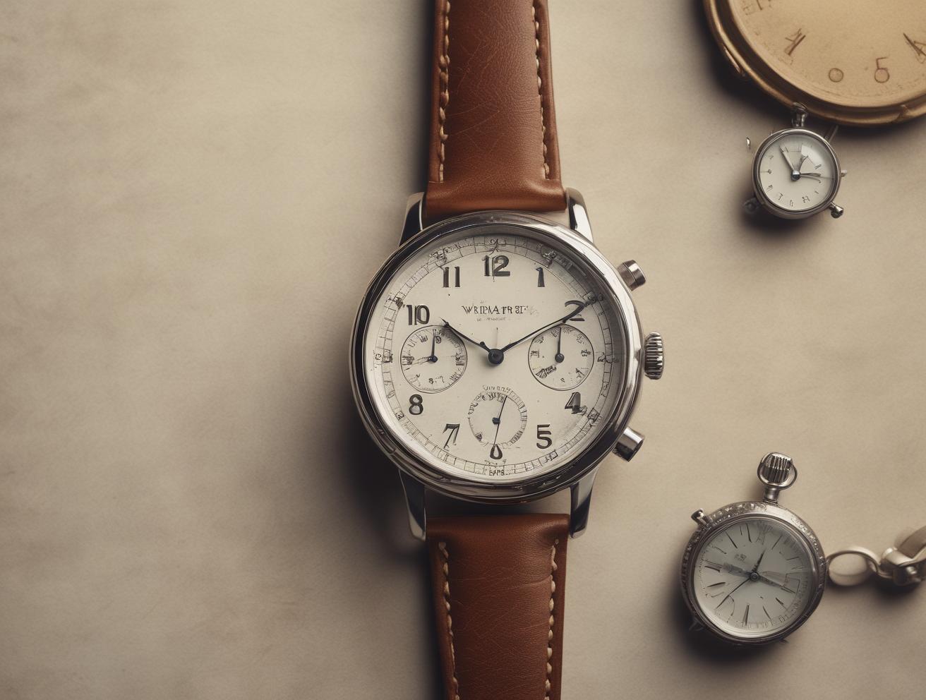 vintage and modern watches