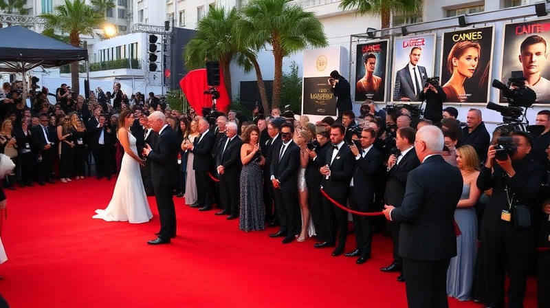 Cannes Film Festival - red carpet glamour with celebrities
