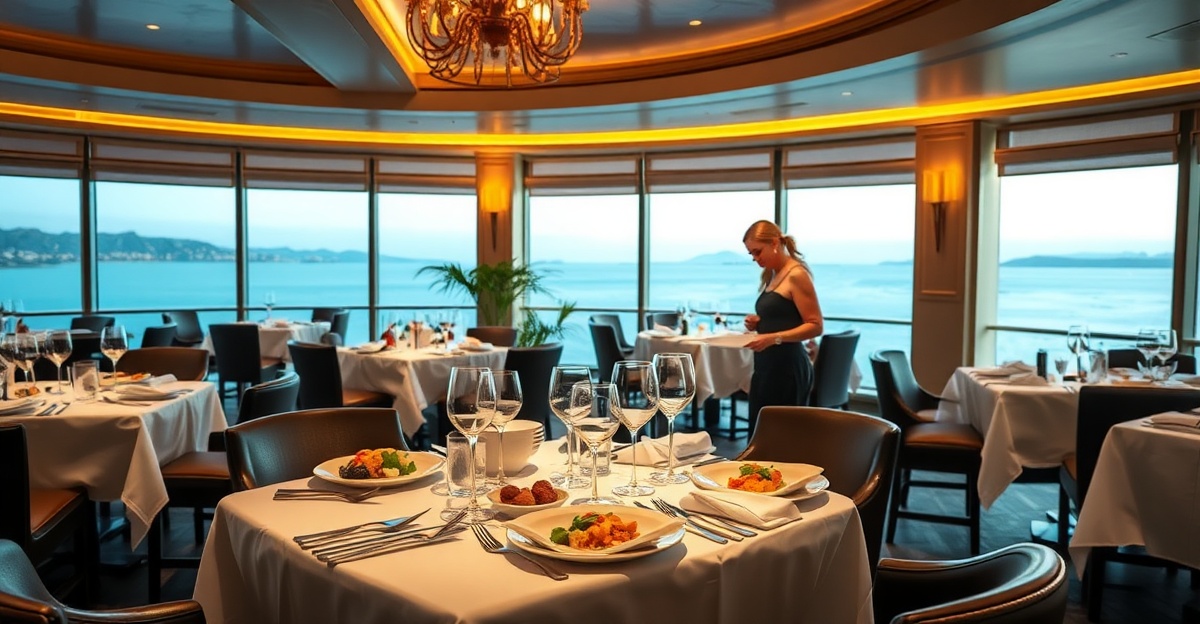 Fine dining on the French Riviera
