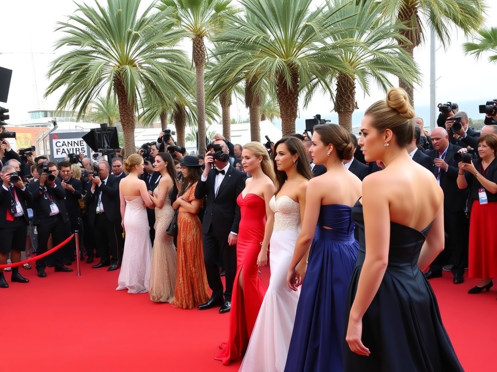 Cannes Film Festival - red carpet glamour with celebrities