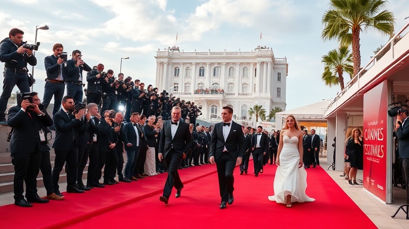 Cannes Film Festival - red carpet glamour with celebrities