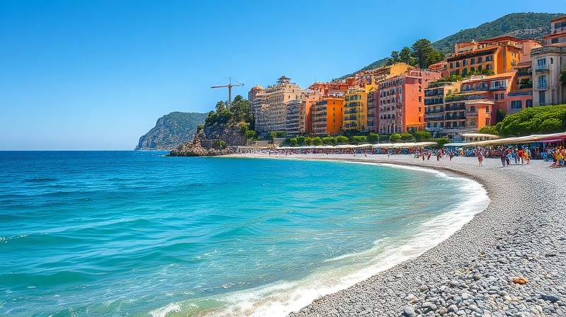 Nice coastline with turquoise waters