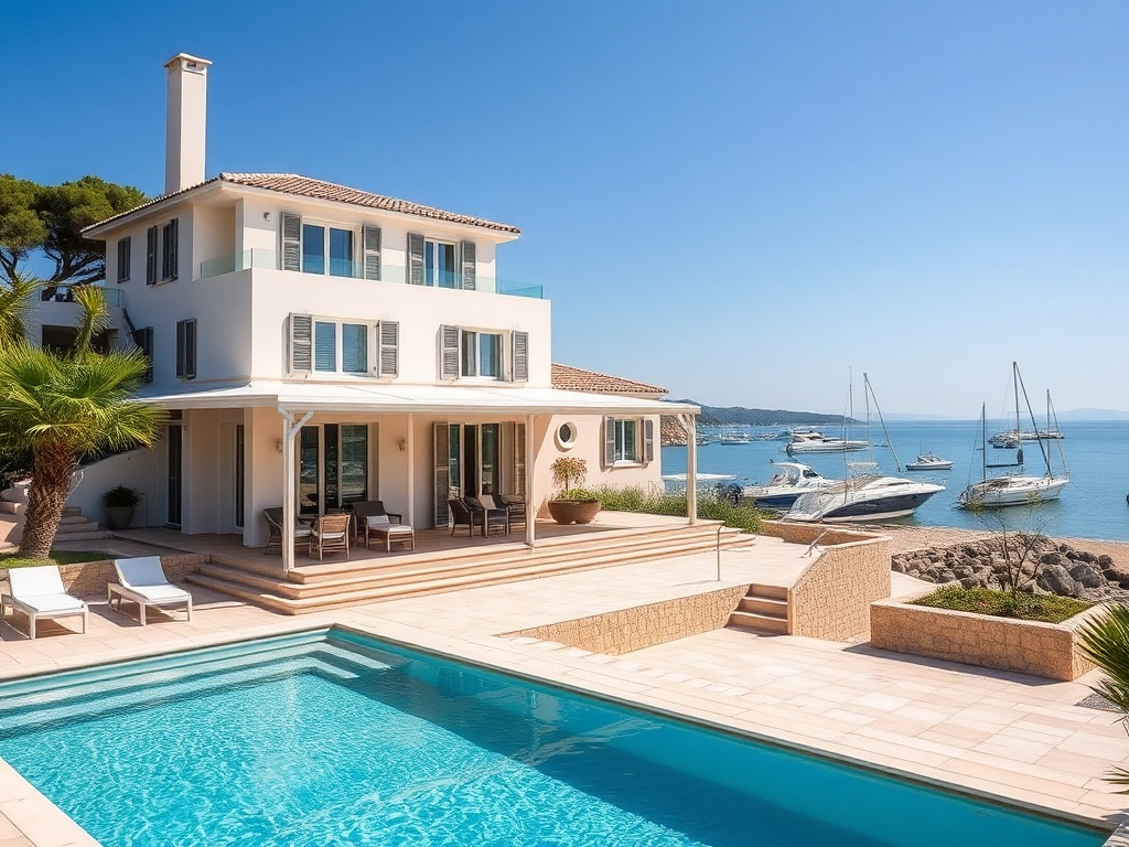 Saint-Tropez villas on the French Riviera