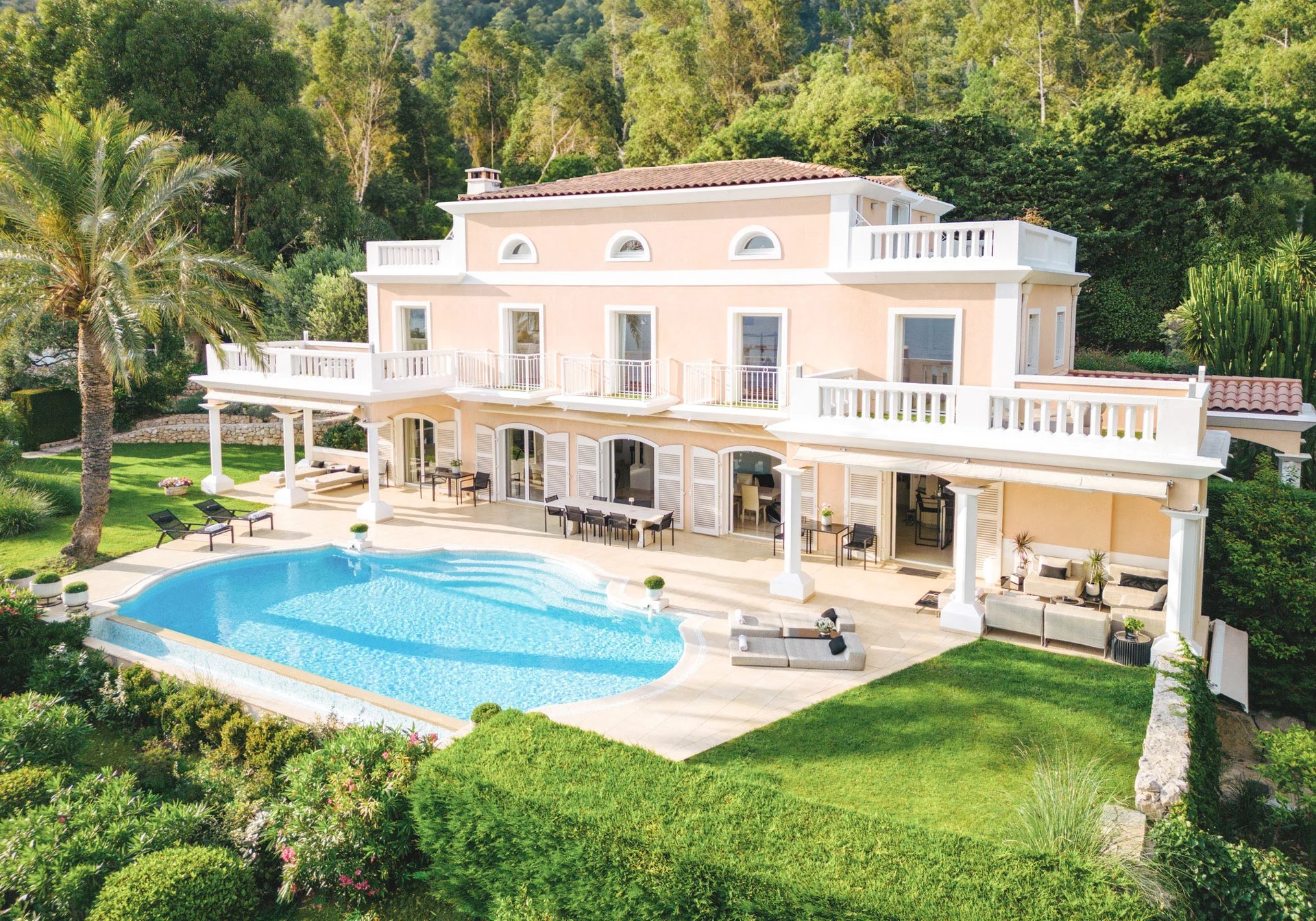 Cap d'Ail villas on the French Riviera