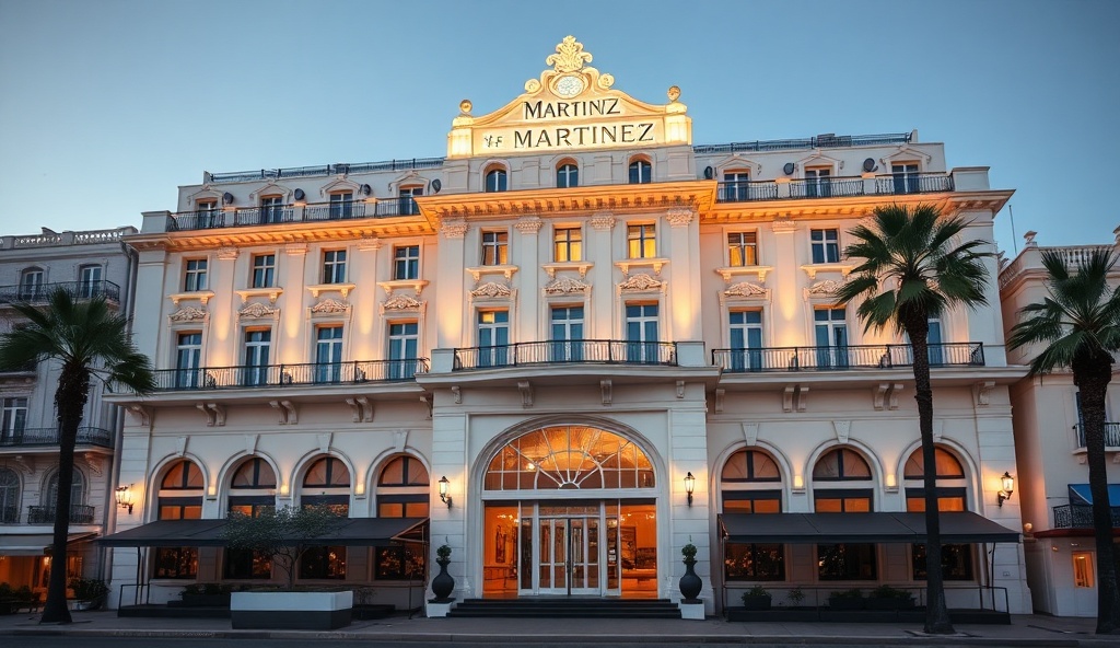 Hôtel Martinez - iconic Art Deco hotel on the Croisette