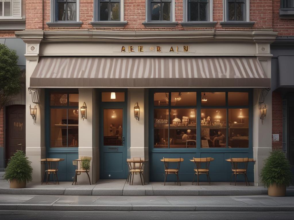 restaurant, exterior makeover, inviting facade