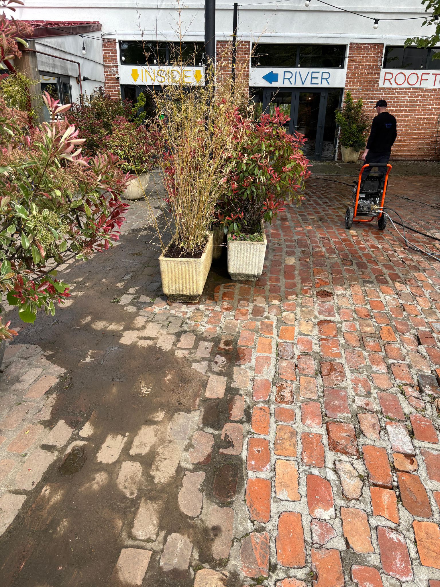 Pavaje restaurate