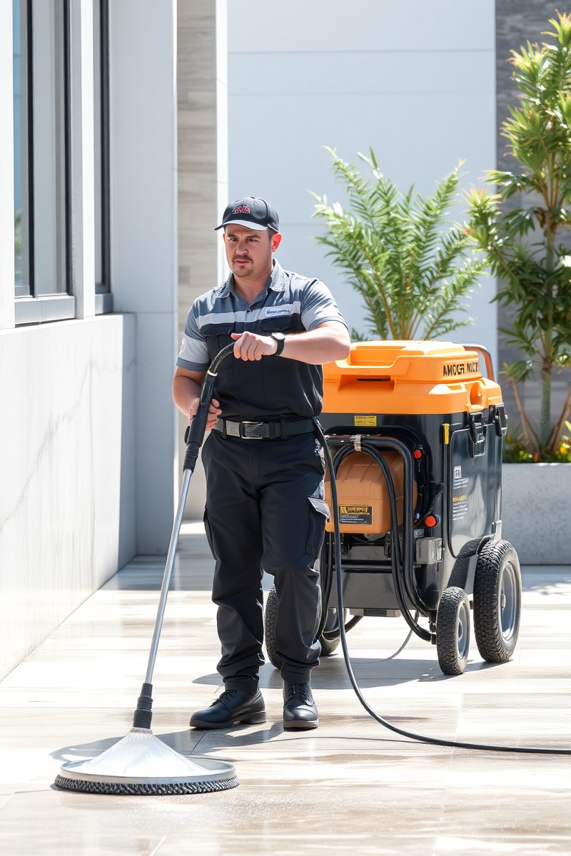 Professional pressure washing