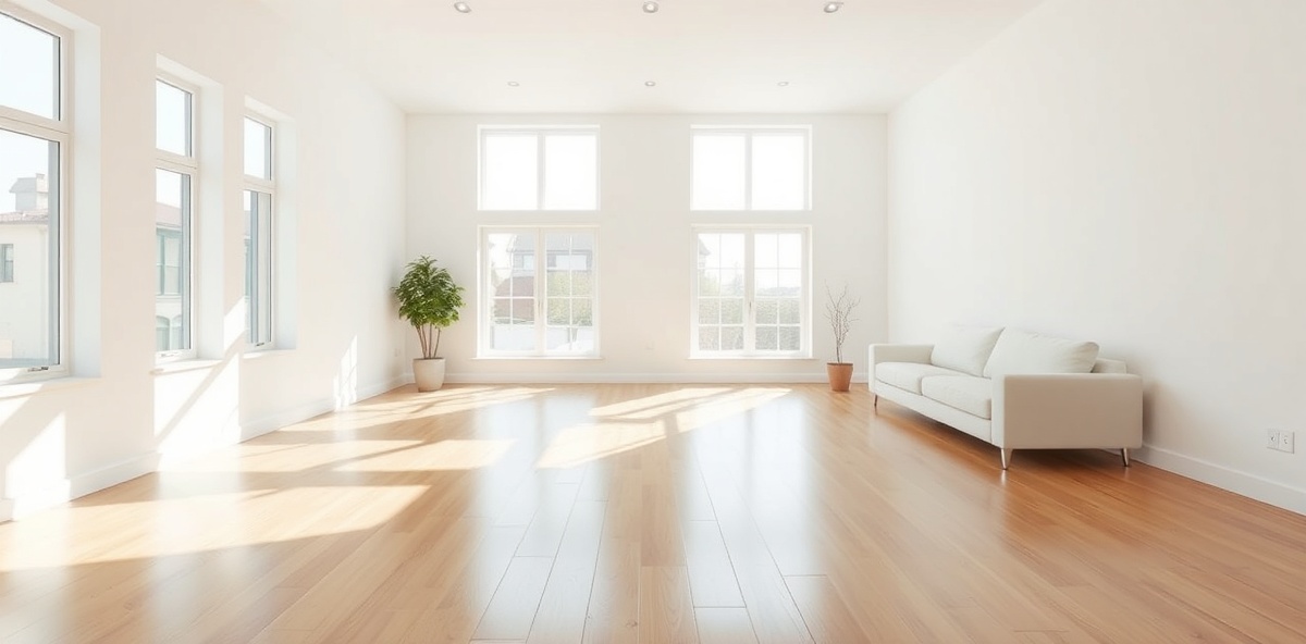 Premium clean living room