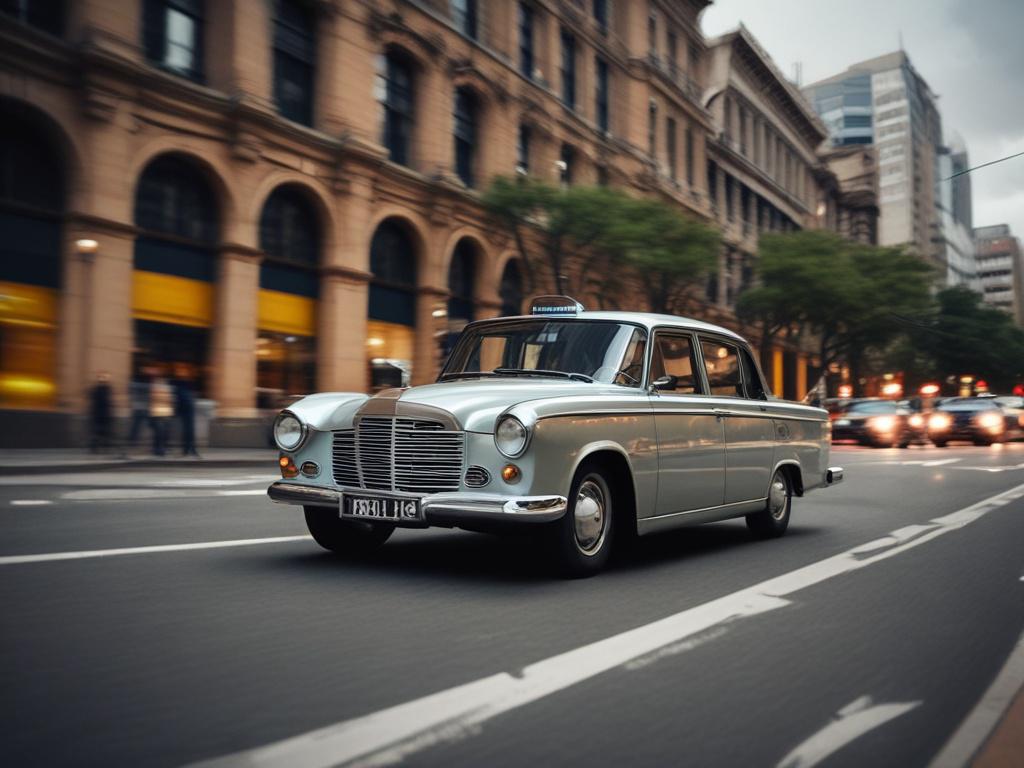 **AI Image Generation Prompt:**

Create a realistic high-resolution photo capturing the essence of a wedding transportation experience with Sydney Silver Taxi Service. The composition should feature a stylish, elegantly decorated white wedding taxi parked in front of a beautiful wedding venue, like a grand estate or a charming garden setting. 

Ensure the background includes lush greenery and a beautifully arranged floral arch to complement the wedding theme. The image should convey a sense of luxury, roman