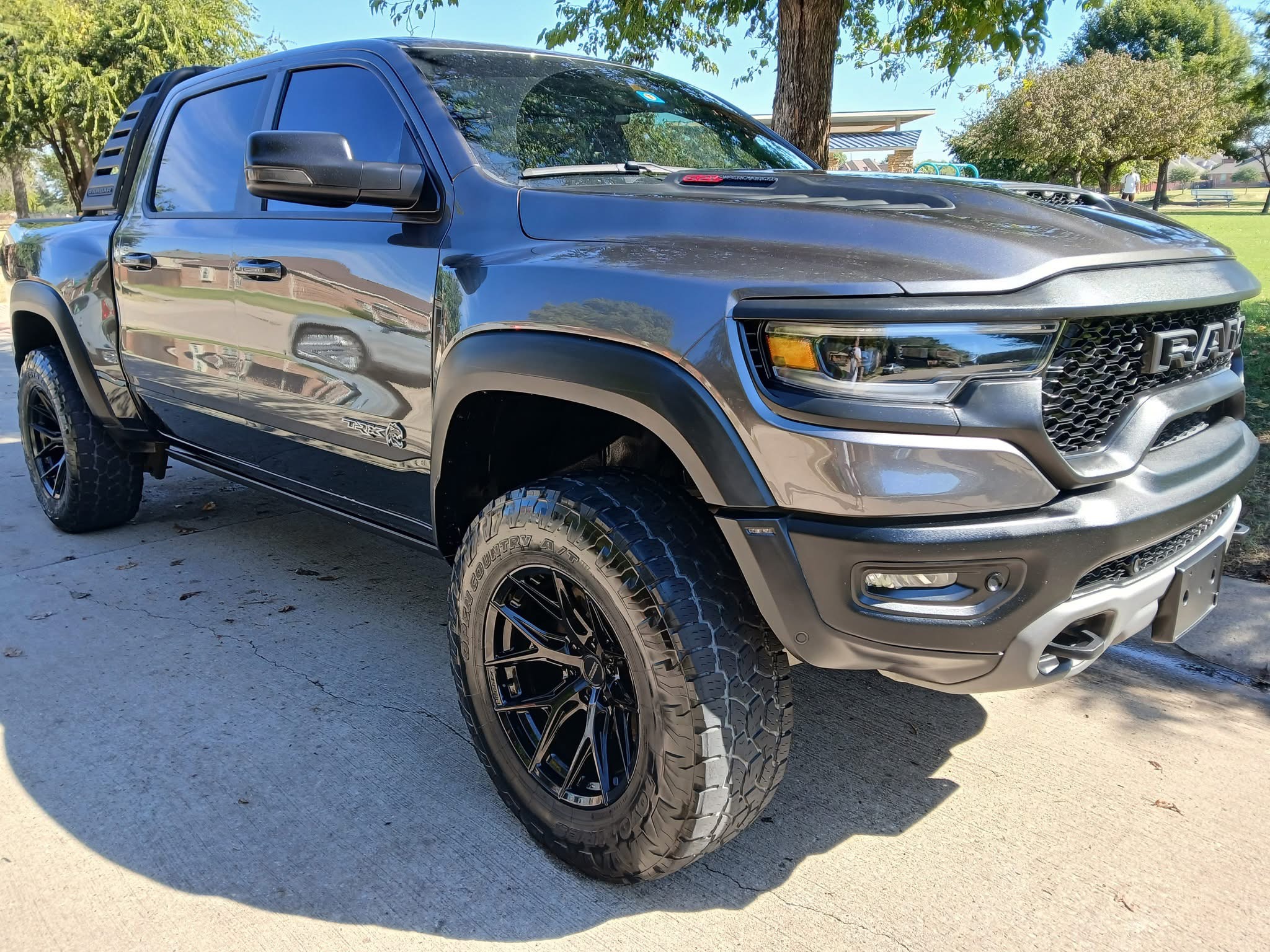 After exterior detailing