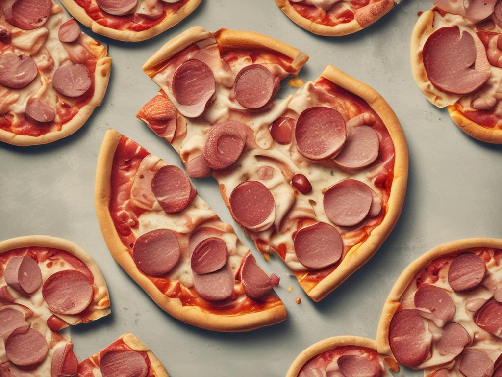 pepperoni pizza, spicy, cheese