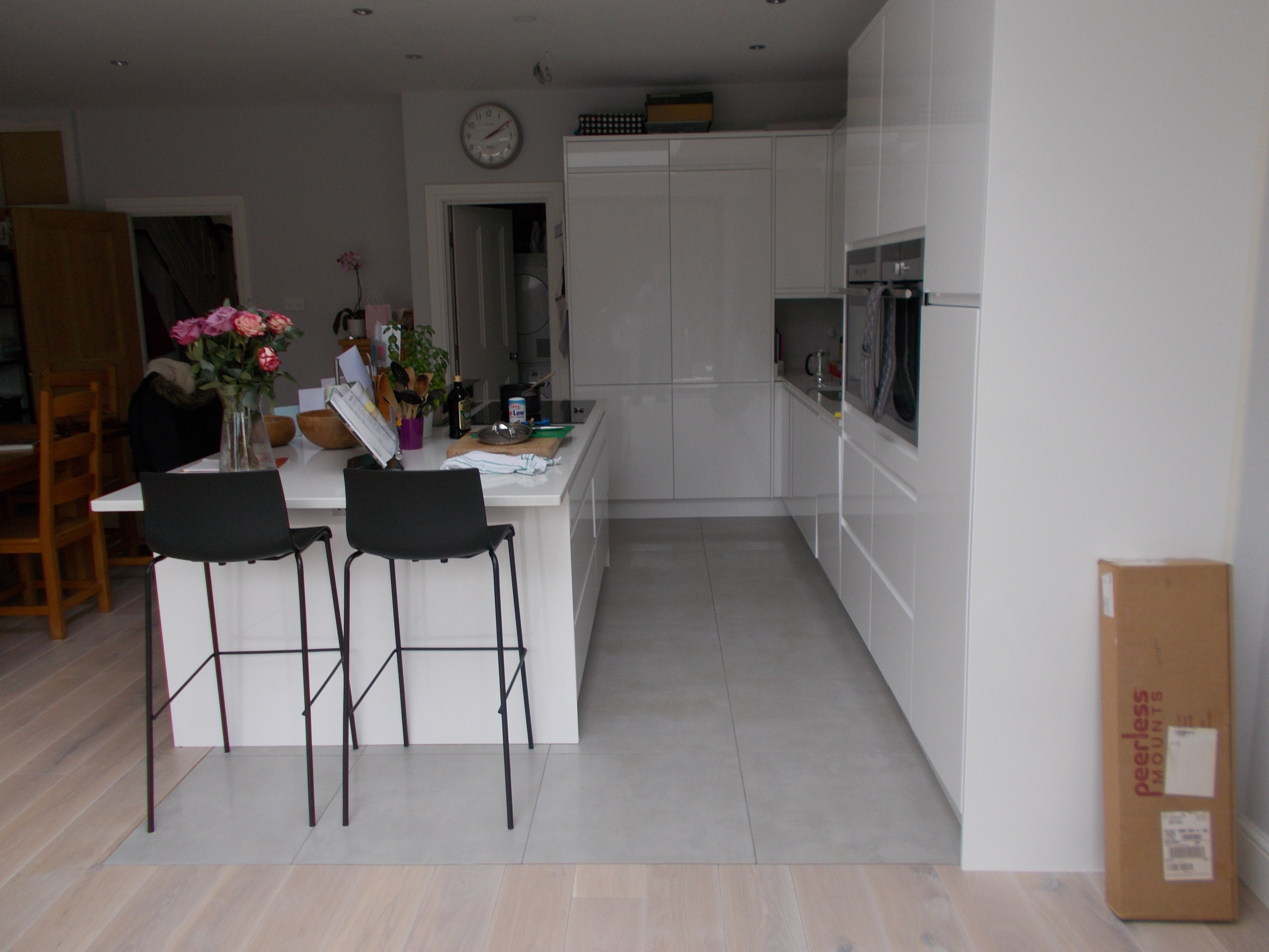 Court floor project with professional installation