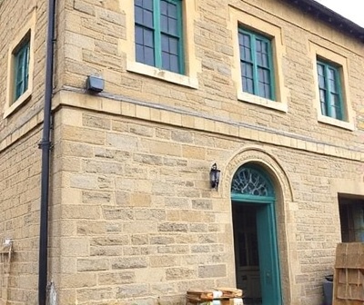 Listed building restoration work