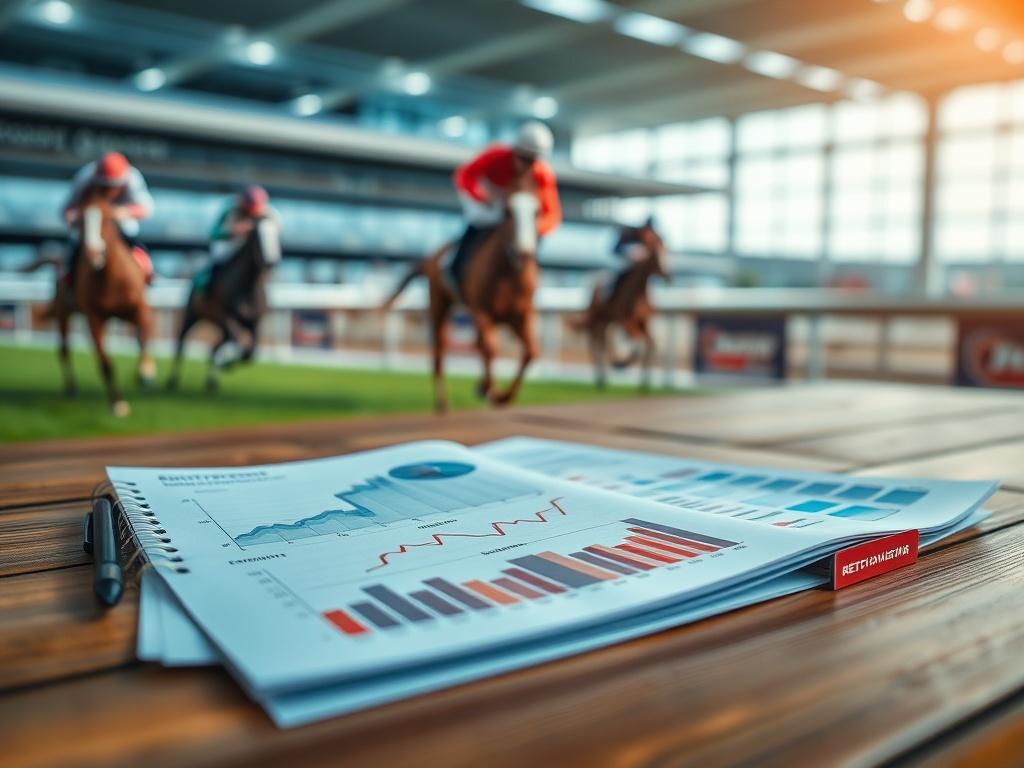 A close up shot of a betting portfolio on a