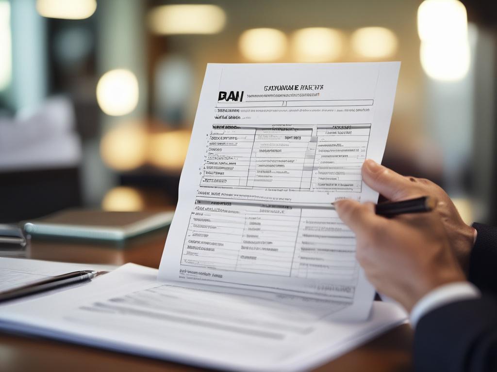 A high resolution close up shot of a professional consultant