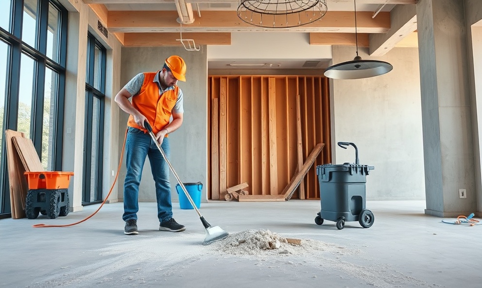 Post-construction cleanup