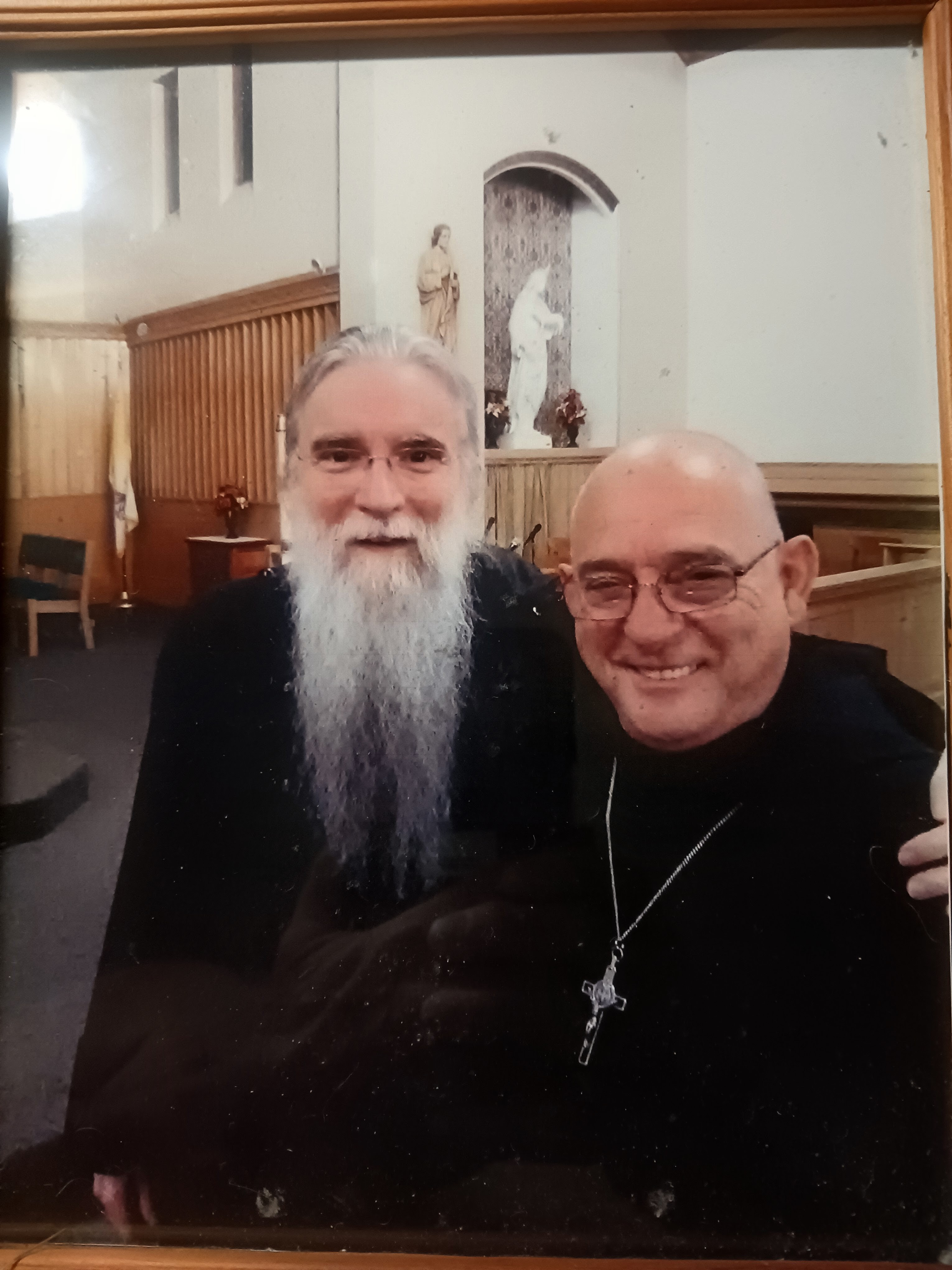 World renowned singer/songwriter John Michael Talbot and Pastor Kenneth Kaigle
