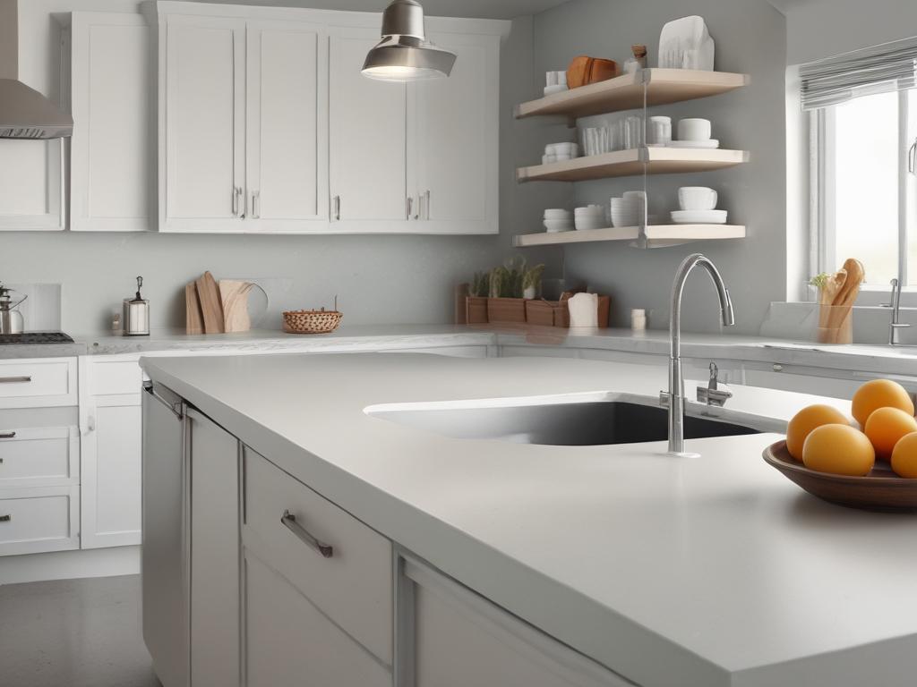 epoxy countertops, seamless coating, durable surfaces