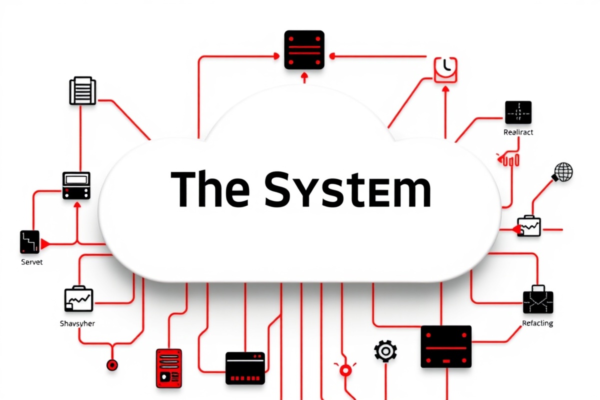 The Trainster Sales System cloud infrastructure visualization
