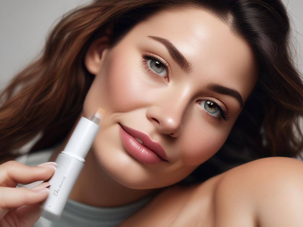 **AI Image Generation Prompt:**

Create a hyper-realistic high-resolution image that encapsulates the essence of Envy Aesthetics, an Australian skincare clinic founded by Jenny. The subject of the image should be a confident, radiant woman in her mid-30s sitting in a modern, serene treatment room. She is receiving a gentle facial treatment, showcasing a calming atmosphere with soft, natural lighting illuminating her glowing skin. 

The background should be minimalistic and well-organized, featuring elegant 