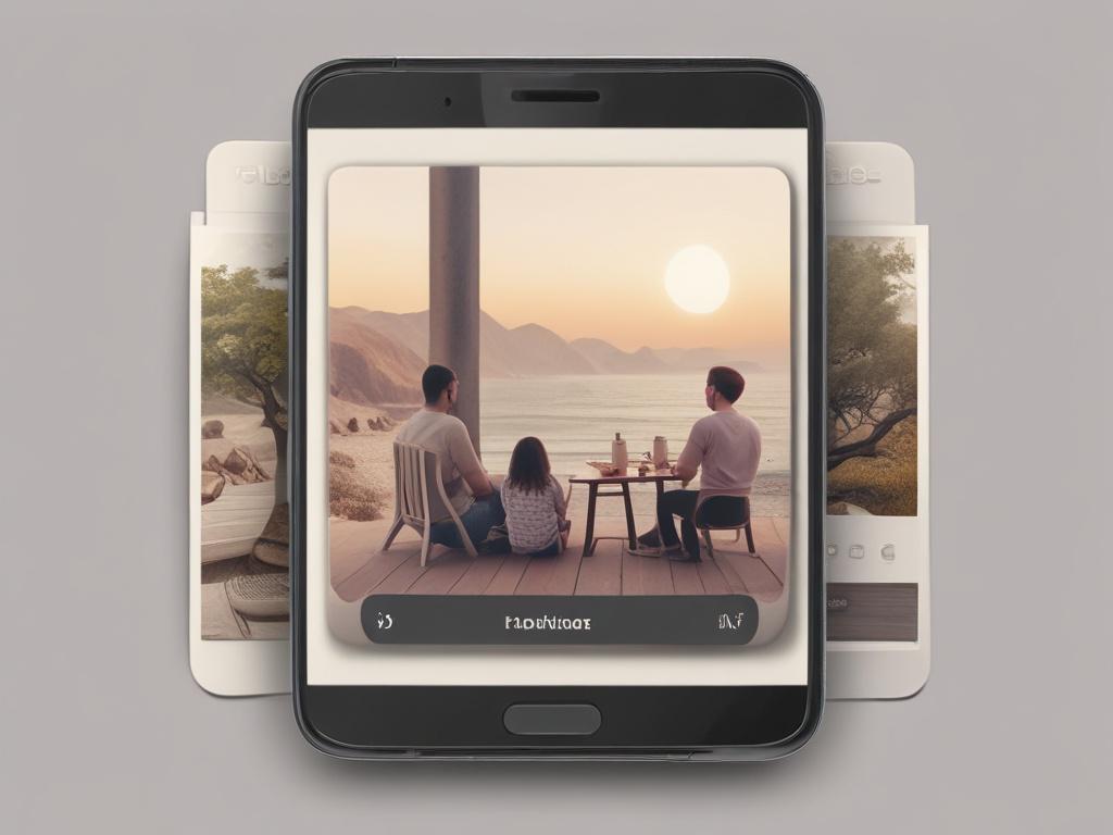 mobile app, social connection, user-friendly interface, friends, family