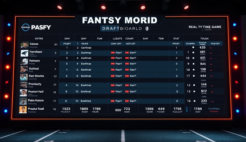 DraftPilot TV Mode Draft Board