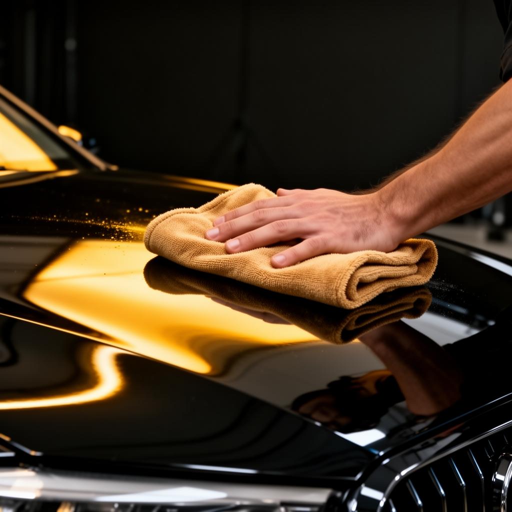 Vehicle exterior receiving a detailed finish