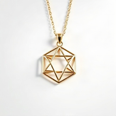 Geometric Necklace