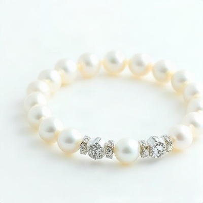 Pearl Diamond Bracelet