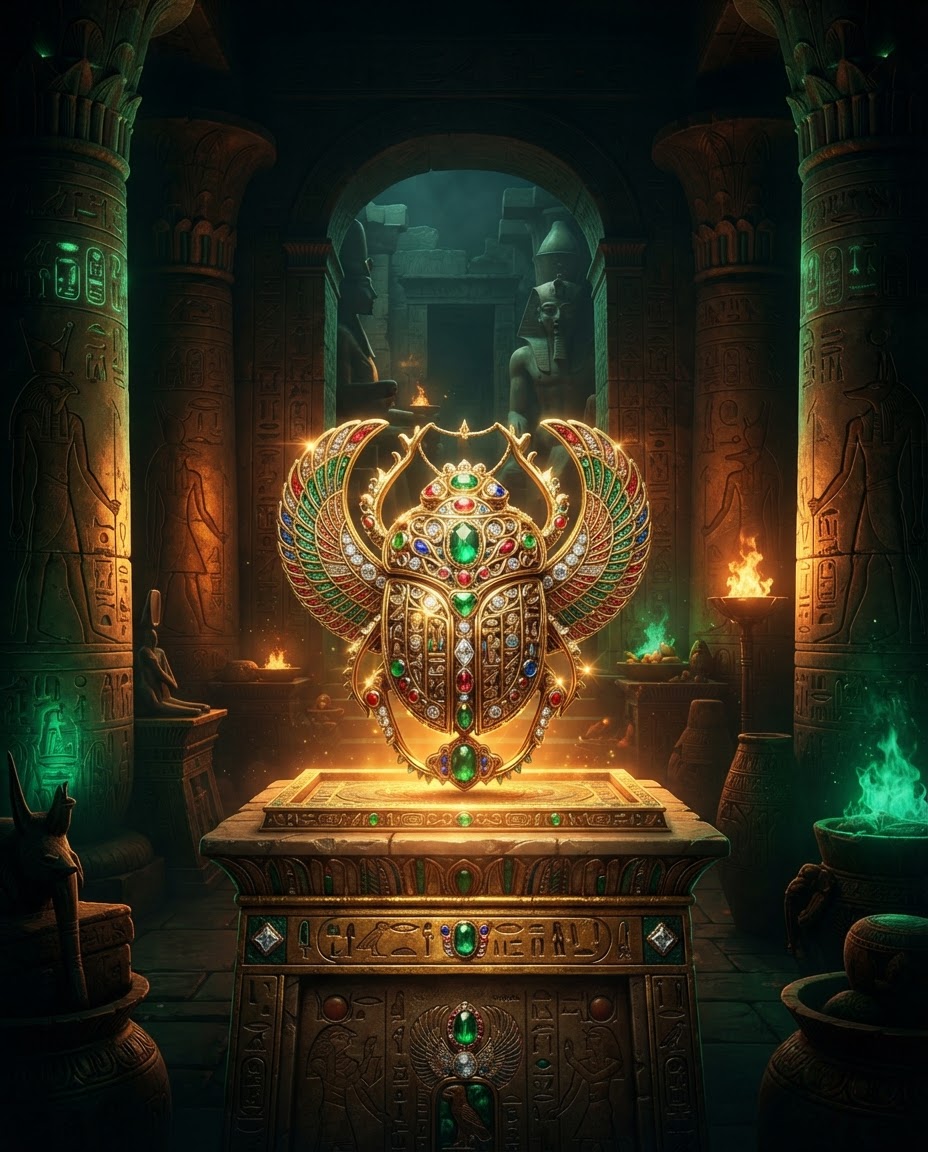 Golden Scarab game artwork