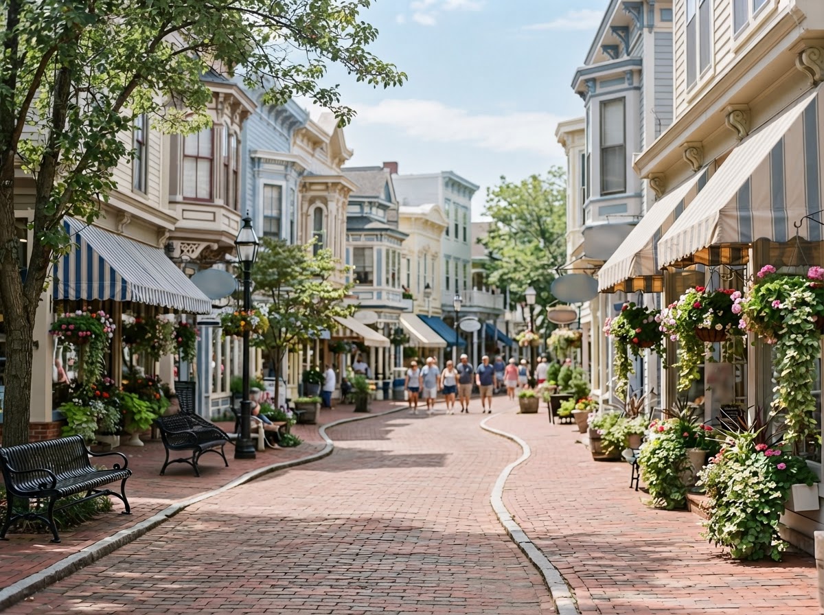 Washington Street Mall in Cape May