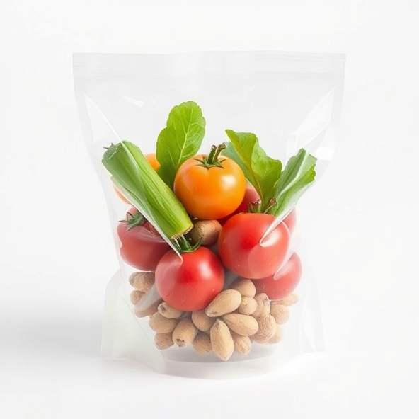 EcoWrap product holding vegetables