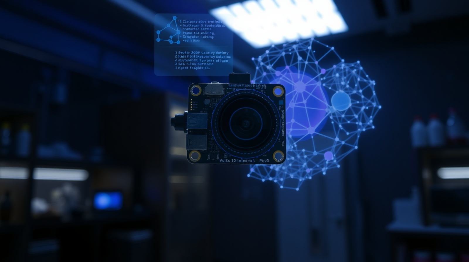 LEARN System - Raspberry Pi camera with holographic overlays