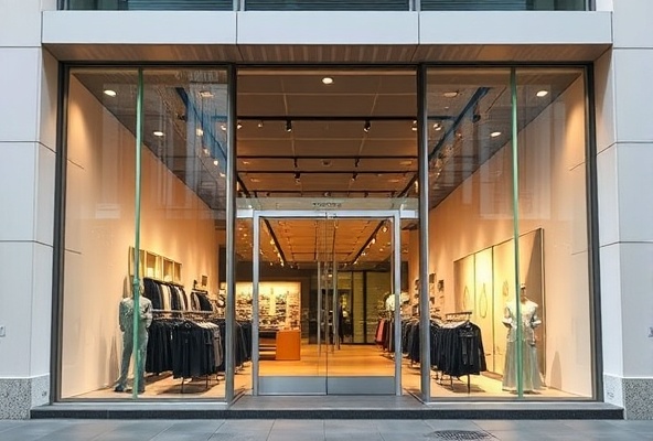 Modern Glass Storefront