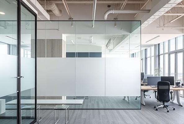Glass Room Divider