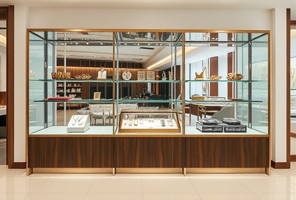 Retail Glass Showcase