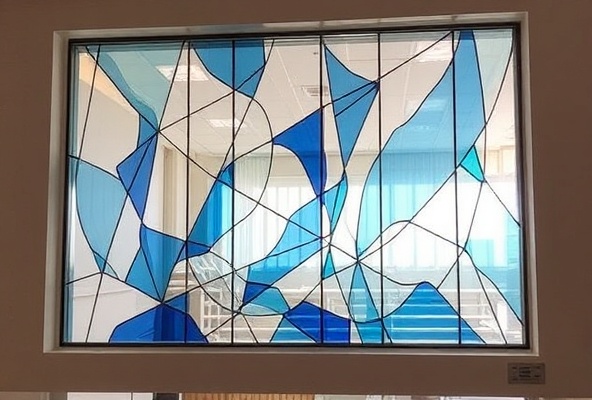 Custom Glass Panel Installation