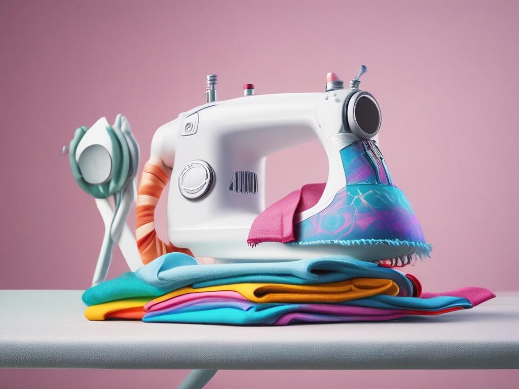 high resolution close up of freshly ironed clothes on an
