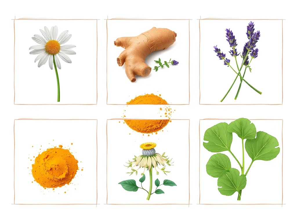 Herbal remedies grid
