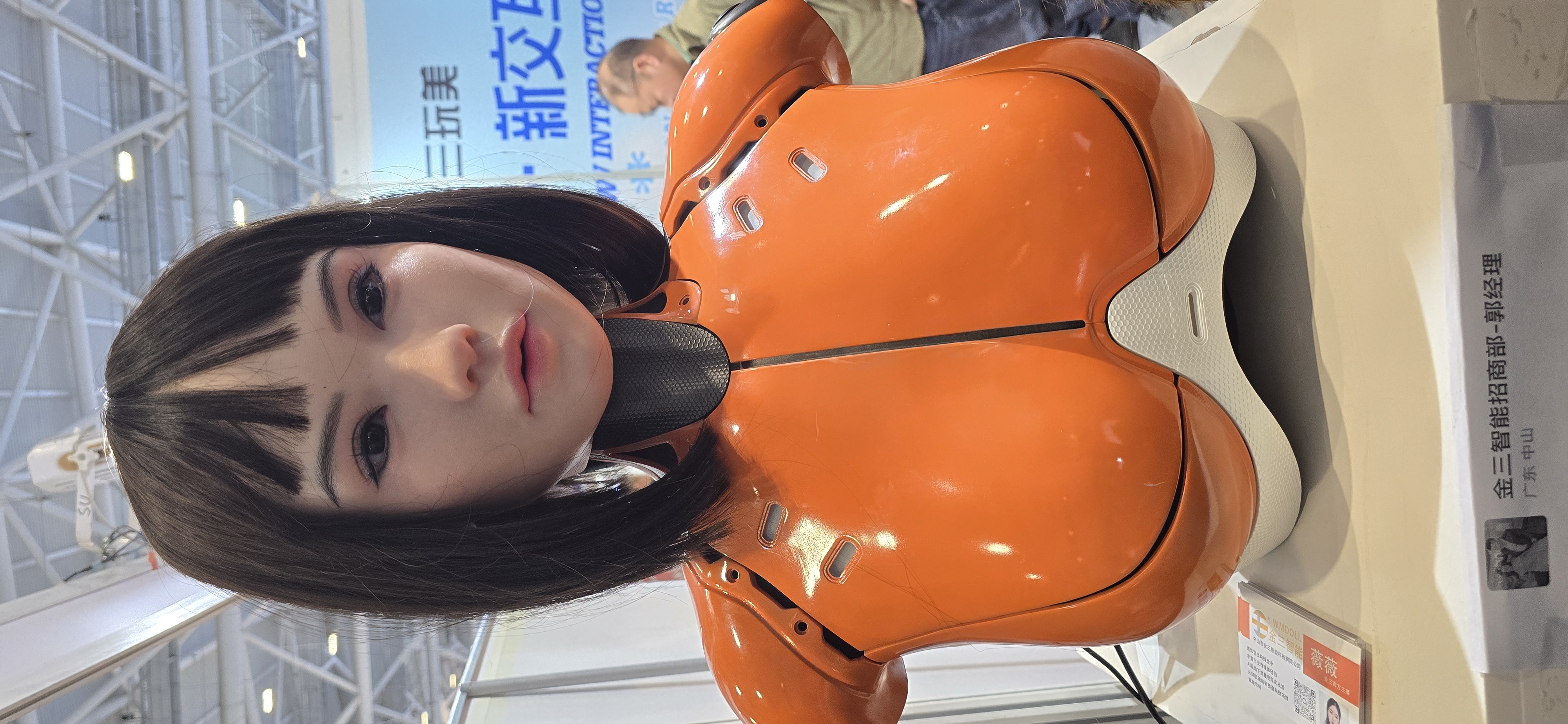 Custom silicone portrait