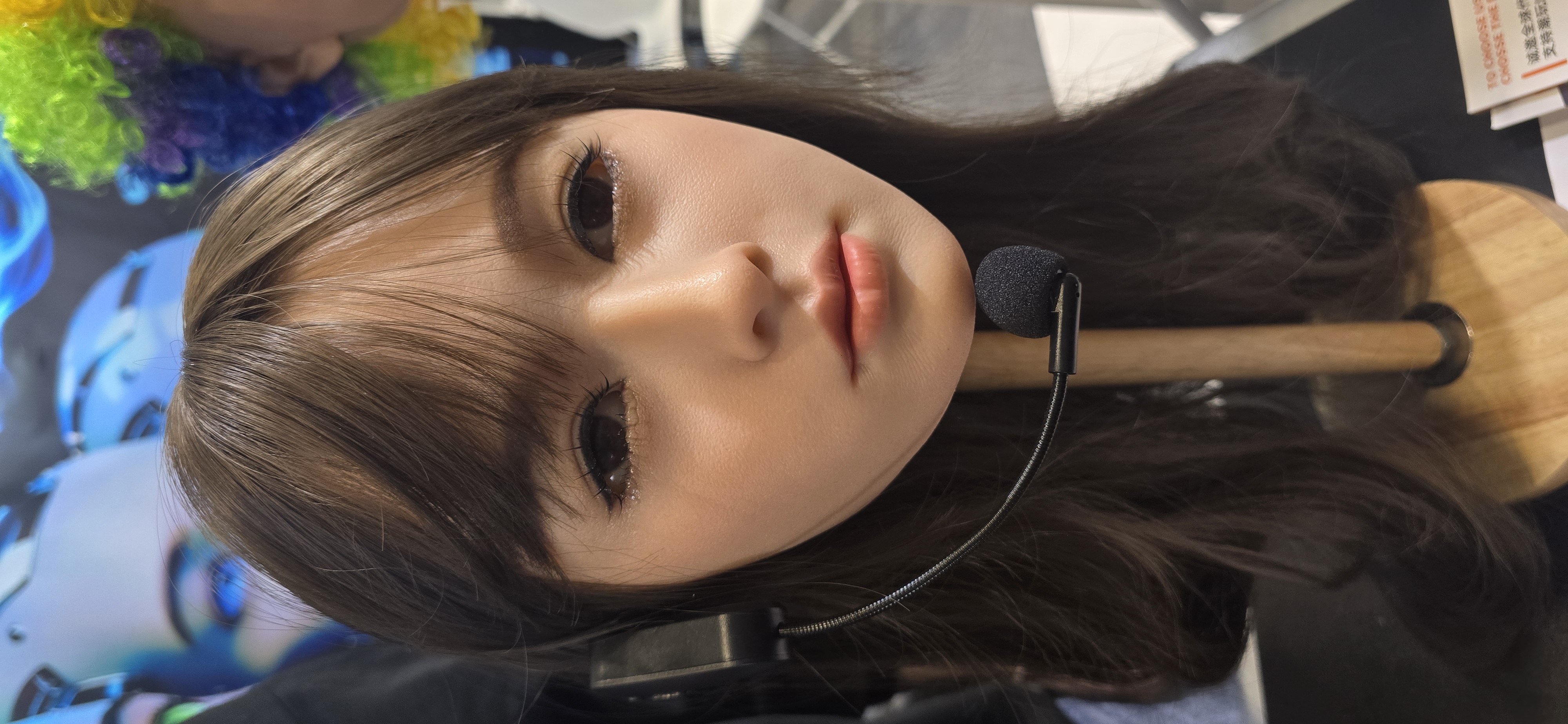 Custom silicone portrait