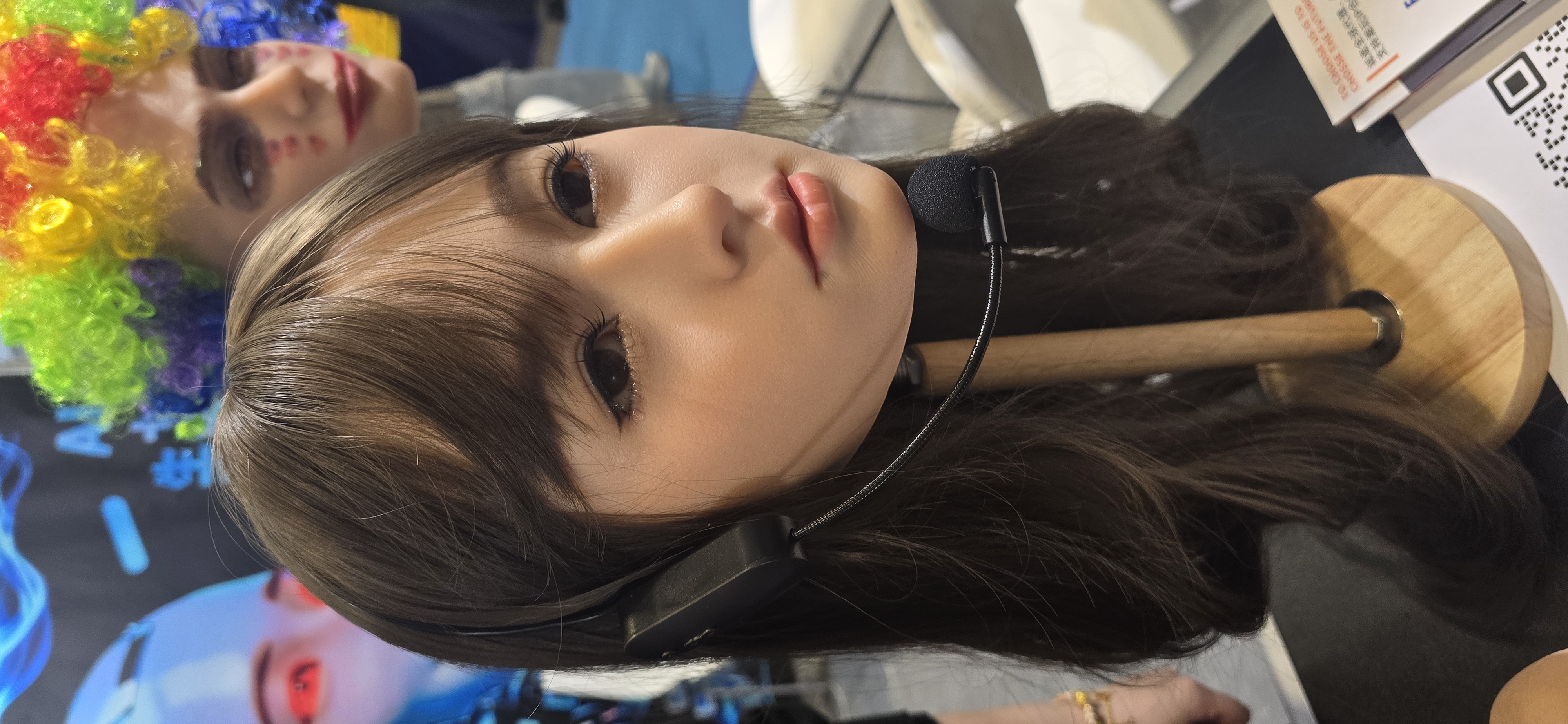 Custom silicone portrait