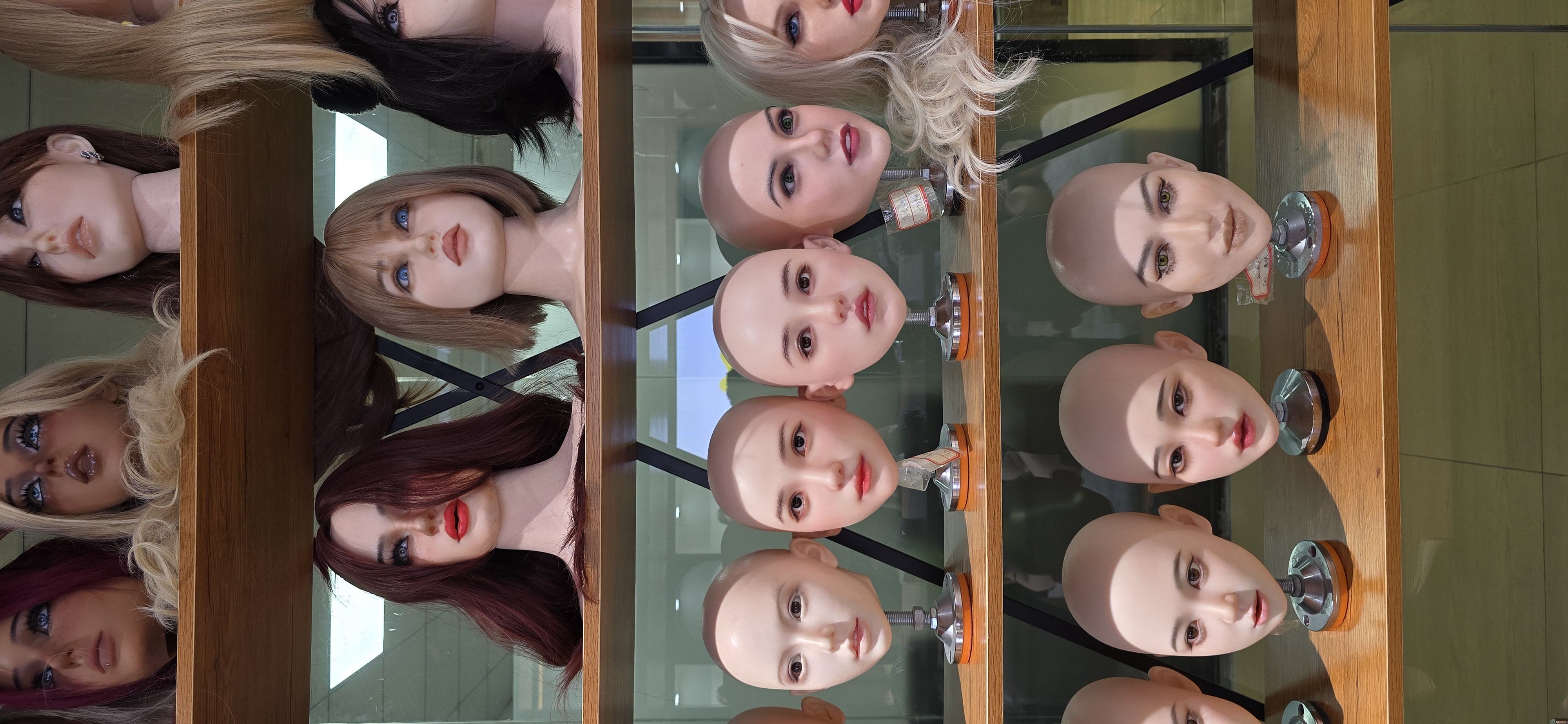 Custom silicone portrait