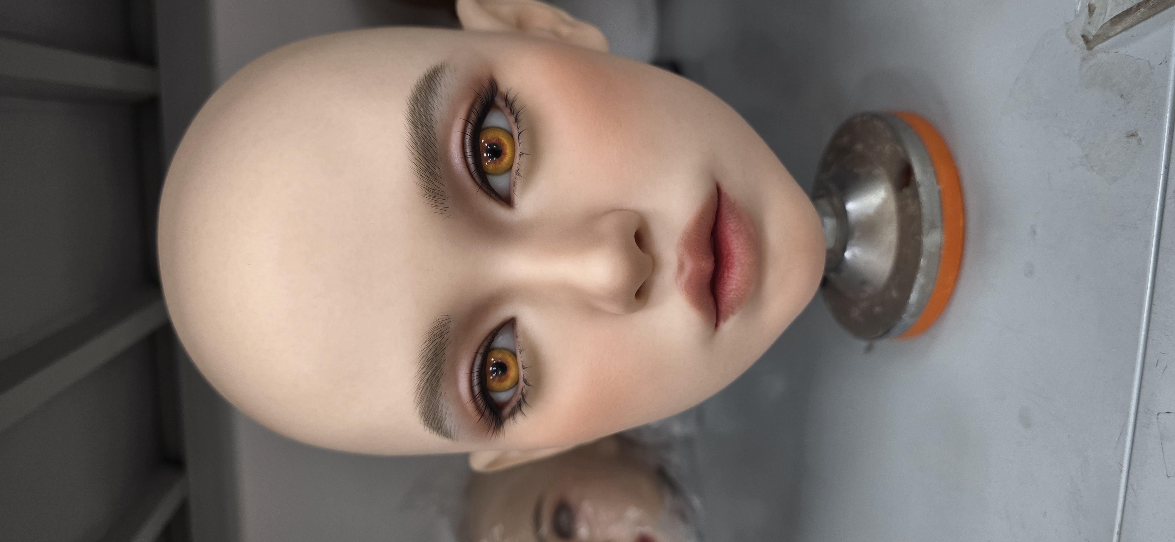 Custom silicone portrait