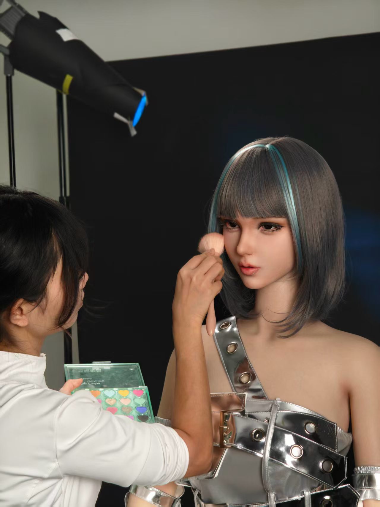 Custom silicone portrait