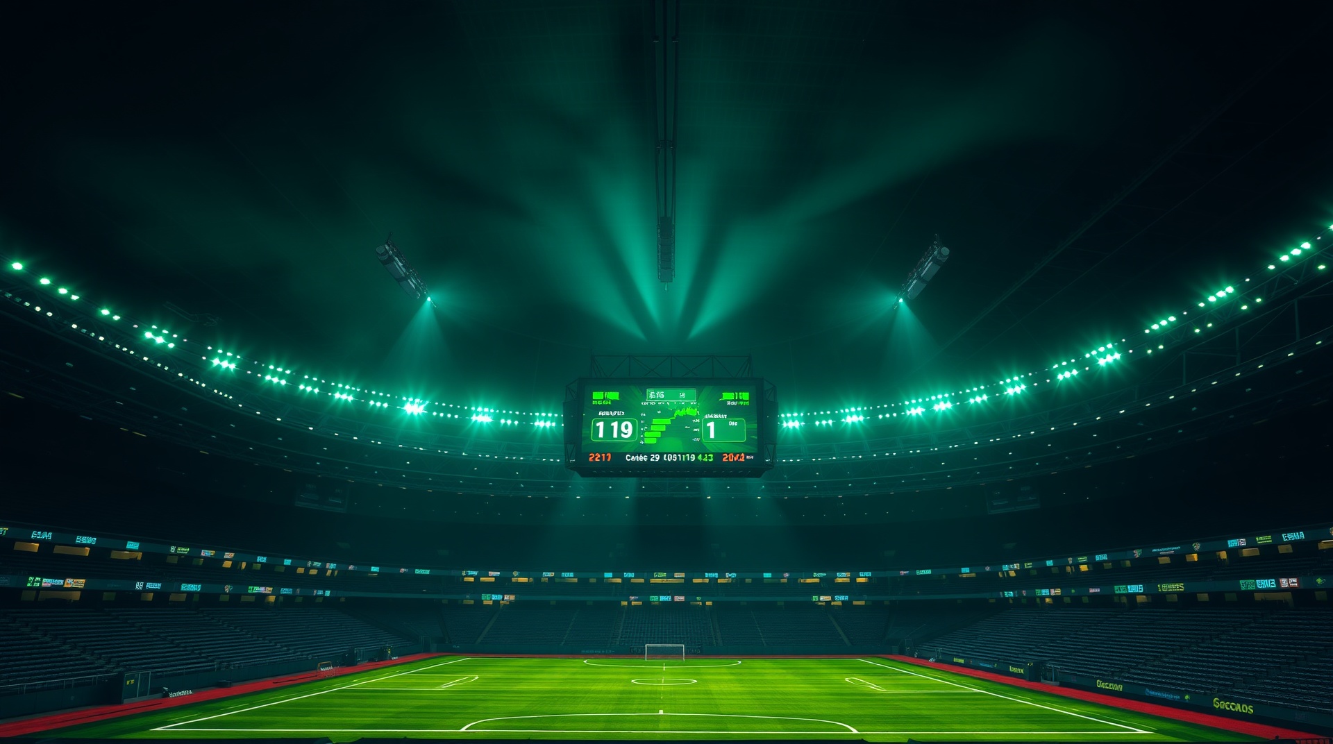 Sports stadium background