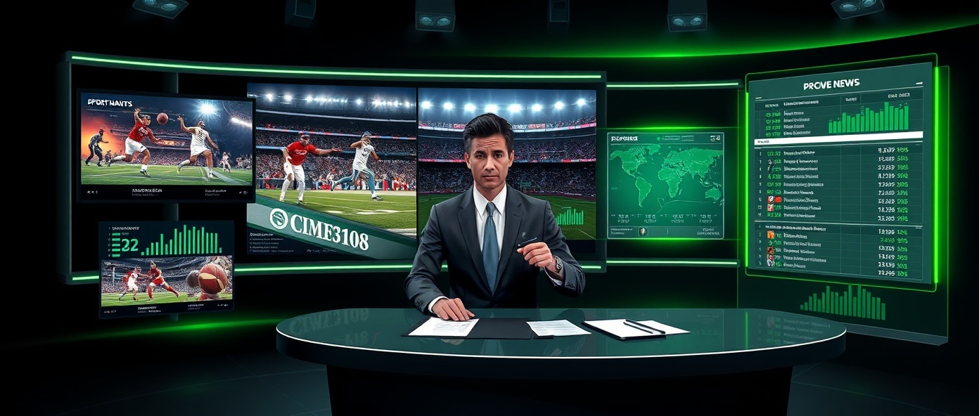 Sports journalism and news