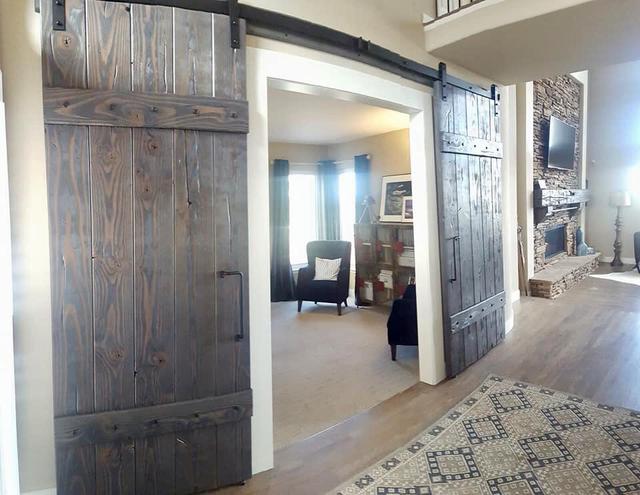 Complete Kitchens and More barndoors woodshop 2