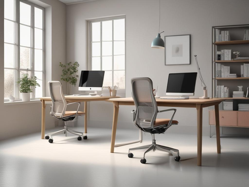 office furniture, MDF desks, ergonomic chairs, stylish workspaces